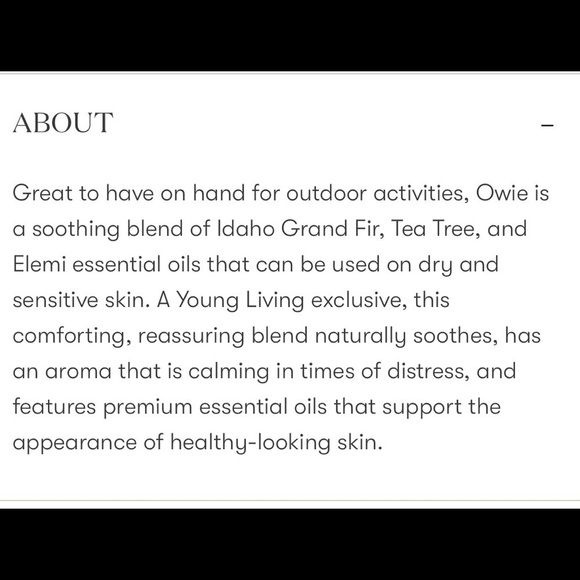 Young Living Kidscents Owie‎ Essential Oil - Picture 3 of 4